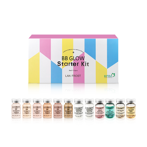 BB Glow Starter Kit Serum Booster Original 12pcs 8ml