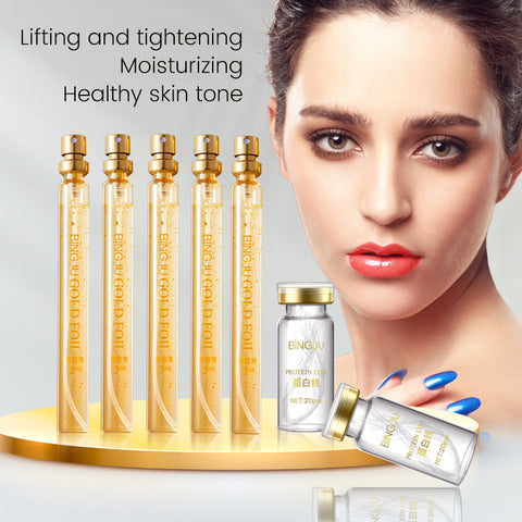 Gold Protein Collagen Comination Face Lifting Brighten Delicate Skin