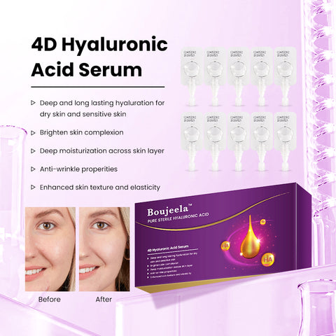 4D Pure Hyaluronic Acid Serum Skin Whitening Hydration Rejuvenation