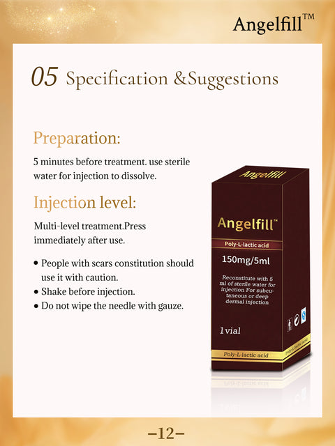 AngelFill PLLA Filler Collagen Regeneration