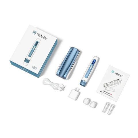 Hydra Pen H5 Microneedling Device 4 EMS Levels 6 Speeds 3ml Capacity Adjustable Needles 700mAh